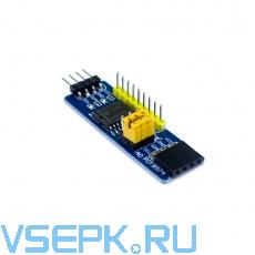 Модуль Расширения GPIO, I2C  на основе PCF8574T 